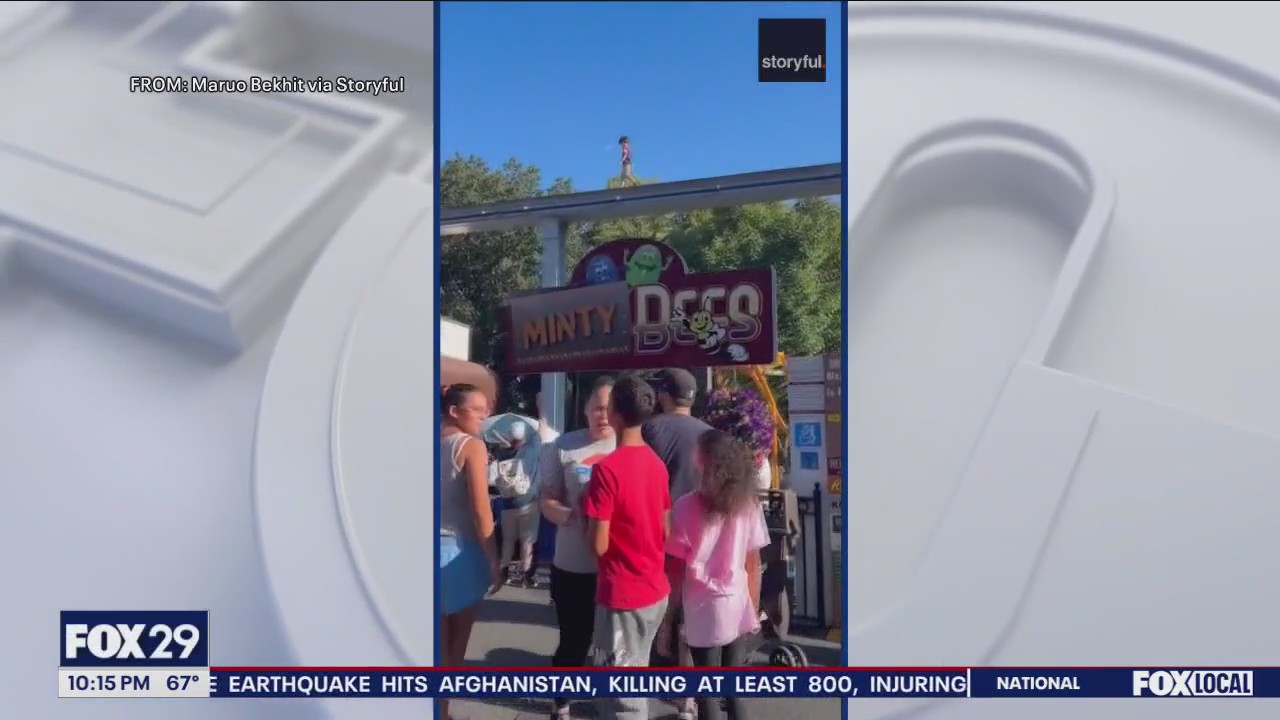 Bucks County man rescues child from Hersheypark monorail