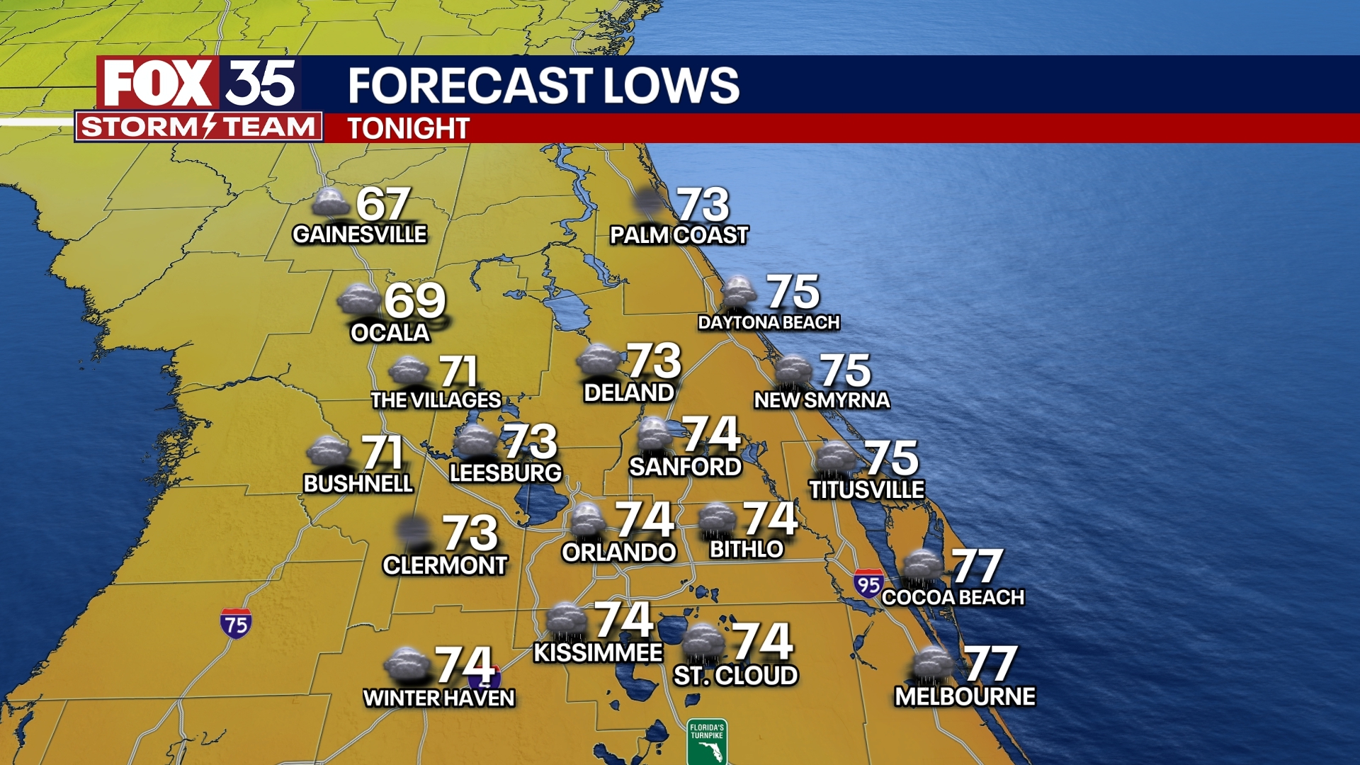 Orlando Weather Forecast PM: September 10th, 2025