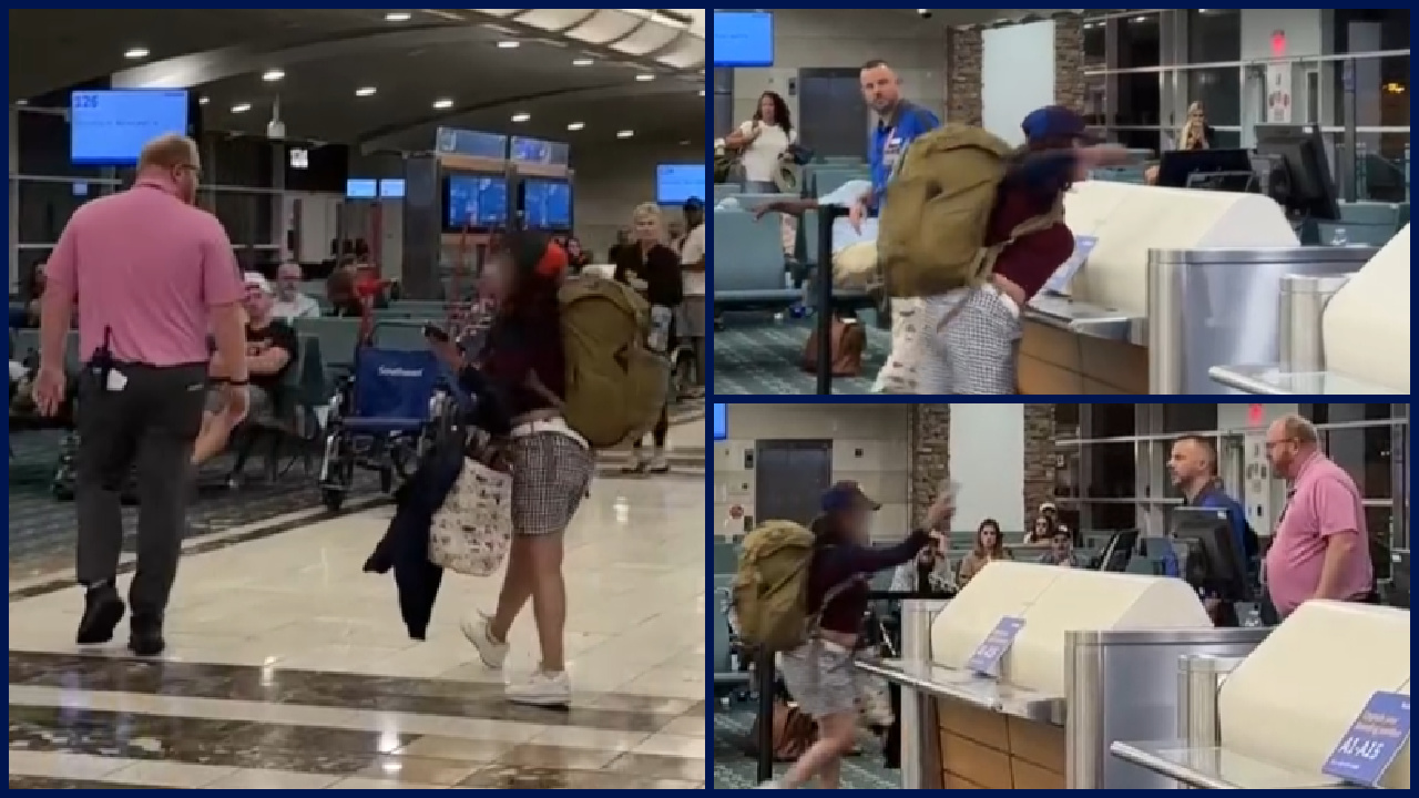 Ženska napadla zaposlenega na letališču v Orlandu zaradi zamude pri vkrcanju na letalo