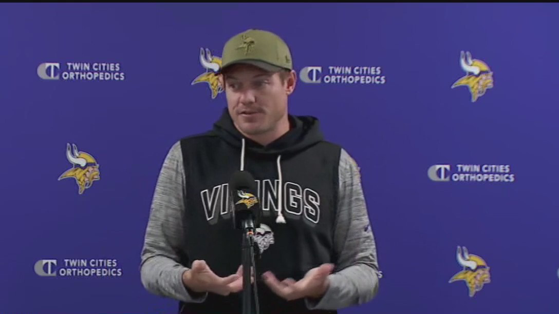 Vikings coach Kevin O'Connell talks Carson Wentz, J.J. McCarthy [FULL]