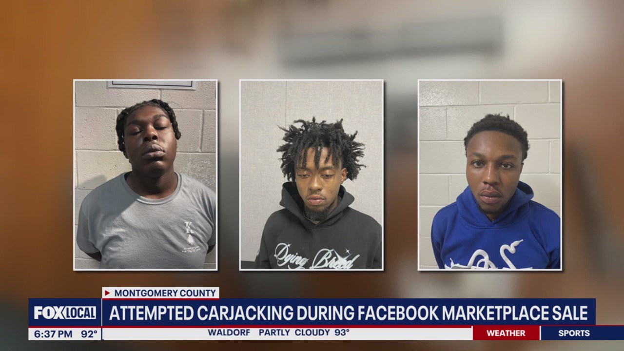 3 arrested after attempting to steal car from man trying to sell it