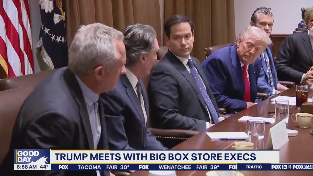 Retail CEOs meet with Trump to discuss impact of China tariffs