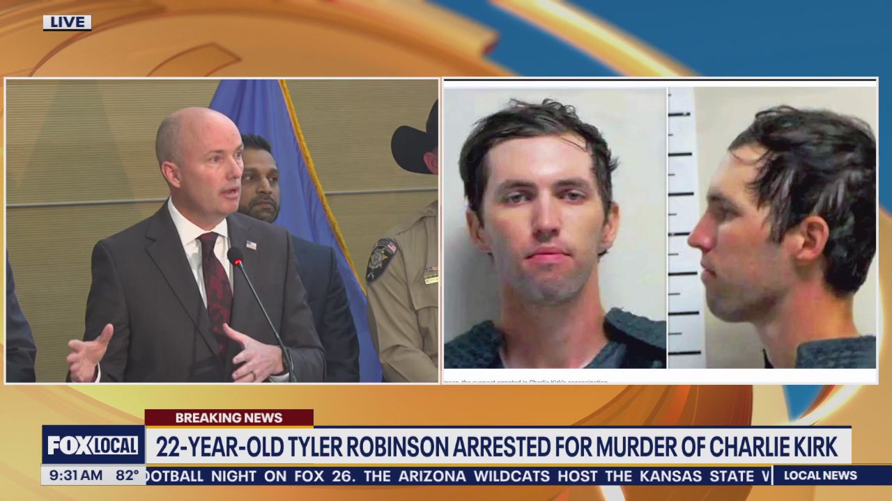 FULL: Charlie Kirk shooting FBI update: Tyler Robinson identified as suspect