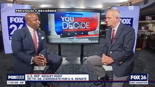 Houston Rep. Wesley Hunt joins race for Senate