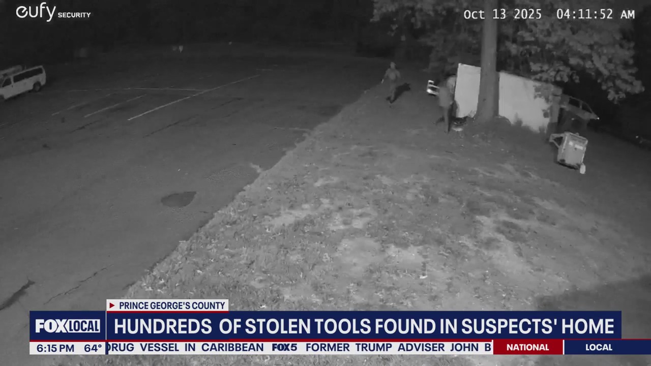 2 arrested in Beltsville power tool theft spree