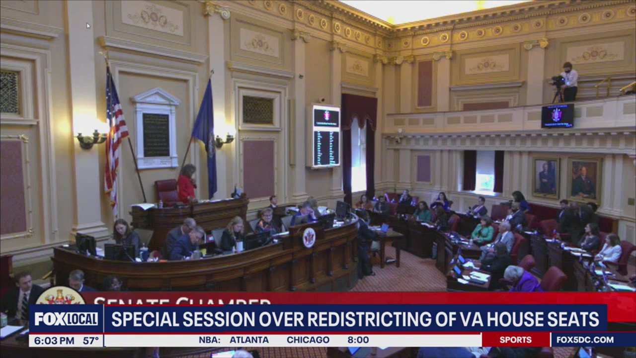 Virginia Democrats plan to redraw state's congressional districts