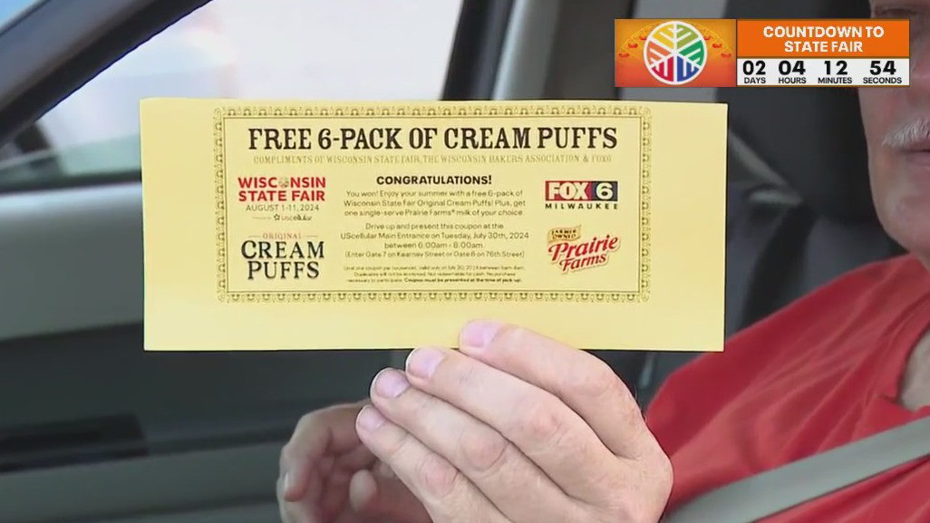FOX6 giving away hundreds of free cream puffs