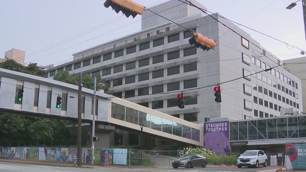 Demolition begins on Atlanta Medical Center