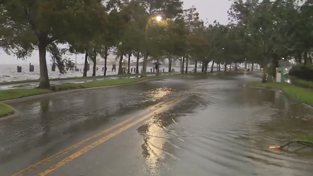 Flooding, fallen tree limbs along Lake Monroe