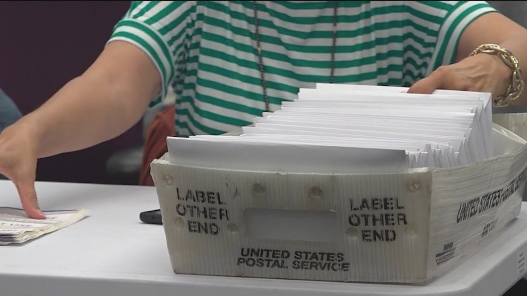 Absentee ballots sent out in battleground states