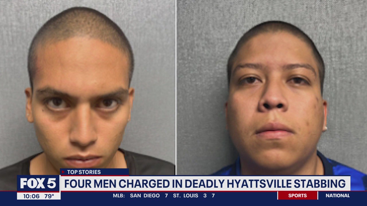 Four men charged in deadly Hyattsville stabbing