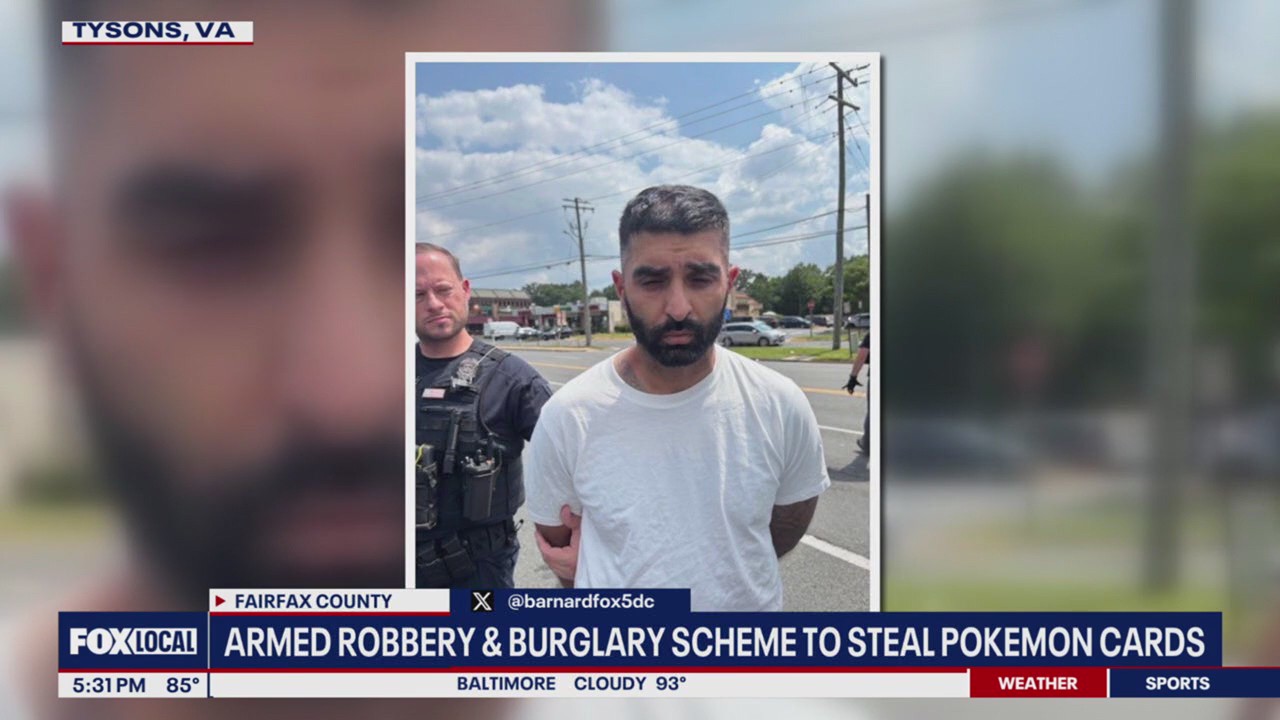 Man arrested for armed robbery scheme to steal Pokémon cards