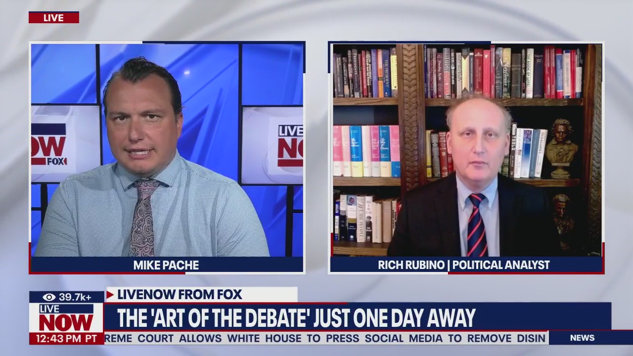 The 'Art of the Debate' just one day away