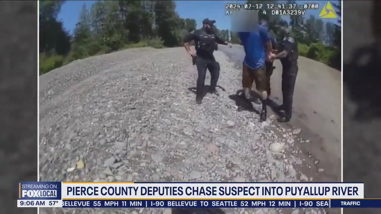 Deputies chase, arrest WA man who thought police pursuits weren't allowed