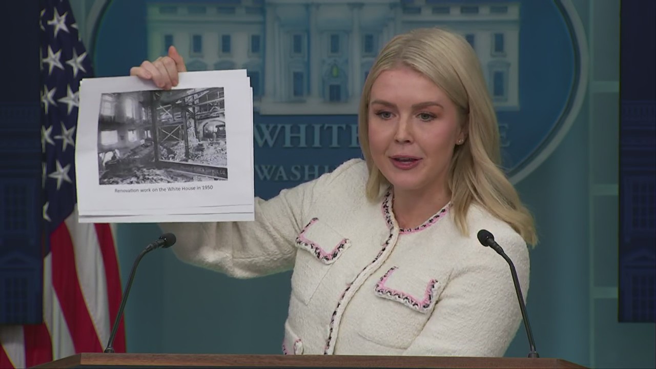 White House ballroom construction plan updates