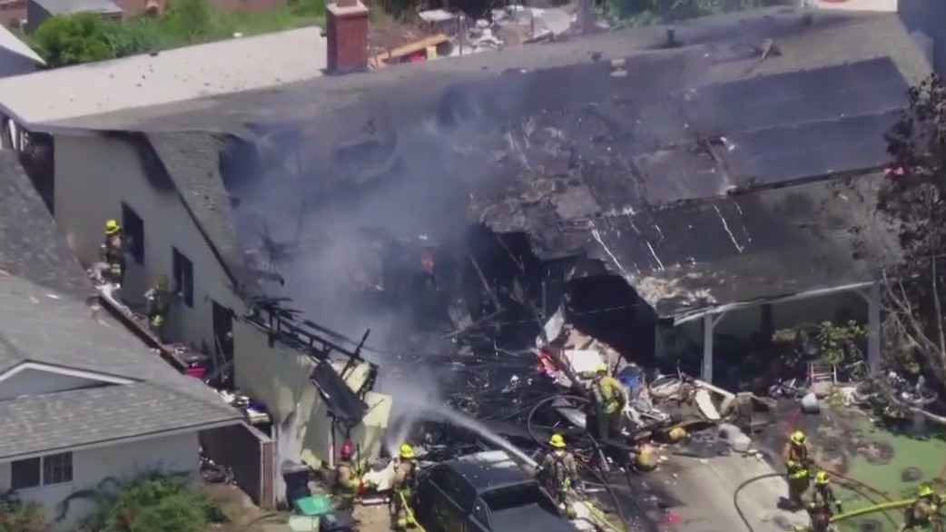 Simi Valley house explodes, 1 killed