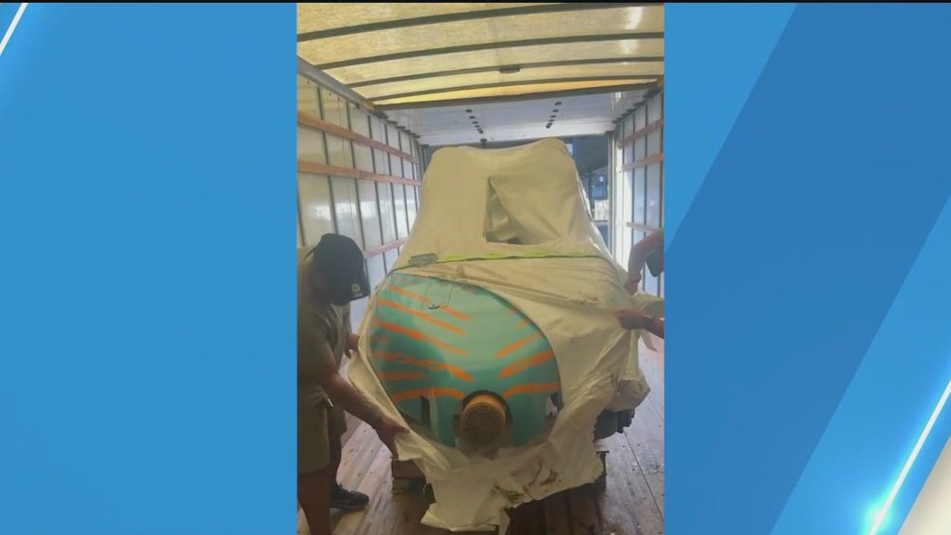 Piece of Kingda Ka roller coaster finds new home