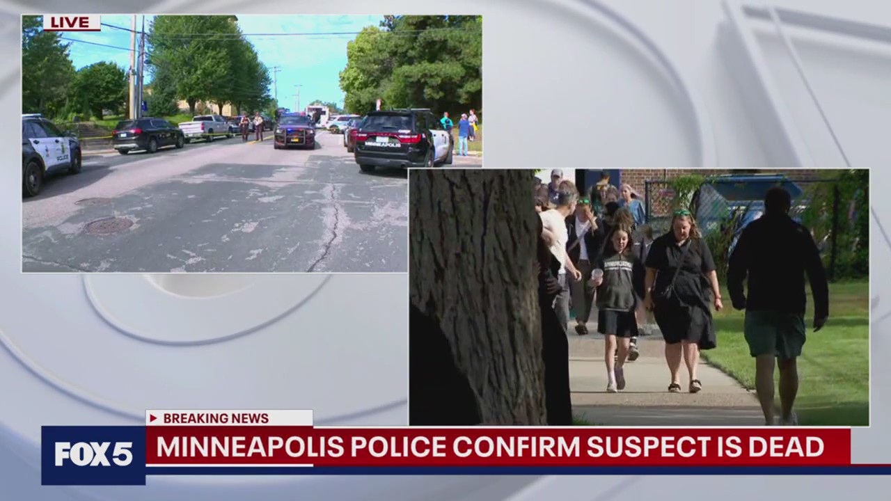 BREAKING: School shooting in Minneapolis, suspect is dead, police say