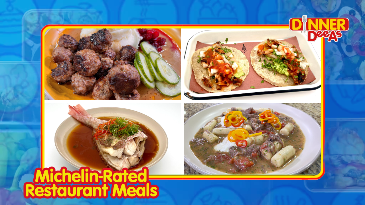 Dinner DeeAs: Michelin-Rated Restaurant Meals