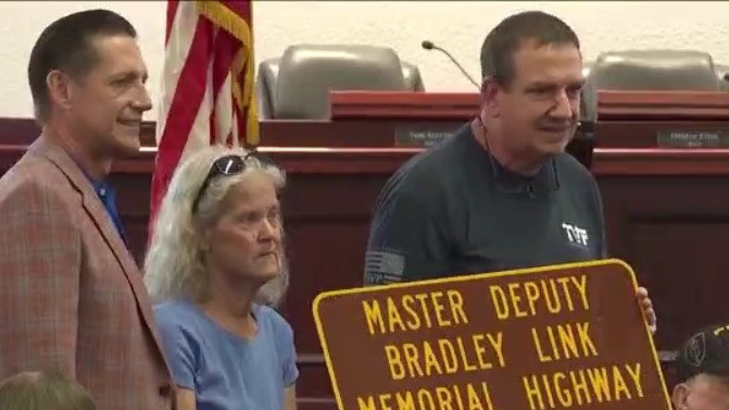 Deputy killed in ambush honored with road-naming