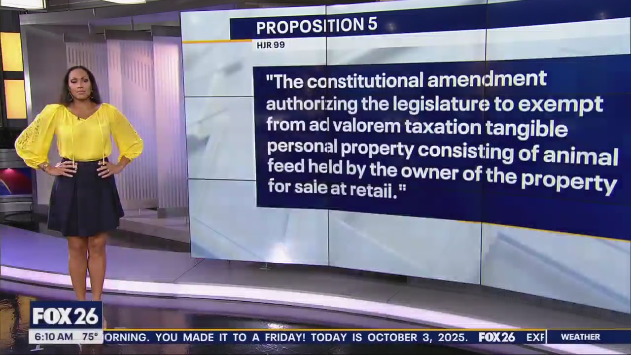 Ballot Breakdown: Texas Proposition 5 explained
