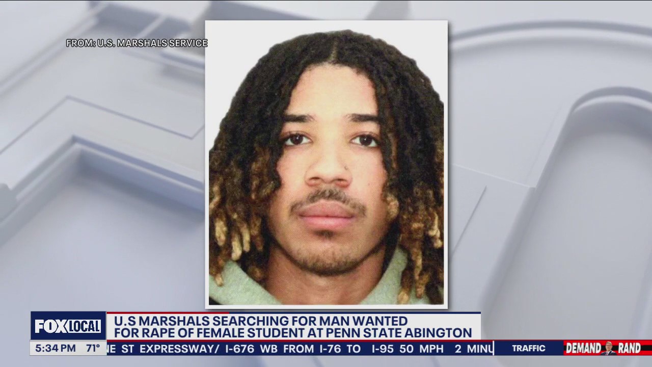 Man wanted for rape of student at Penn State Abington: U.S. Marshals