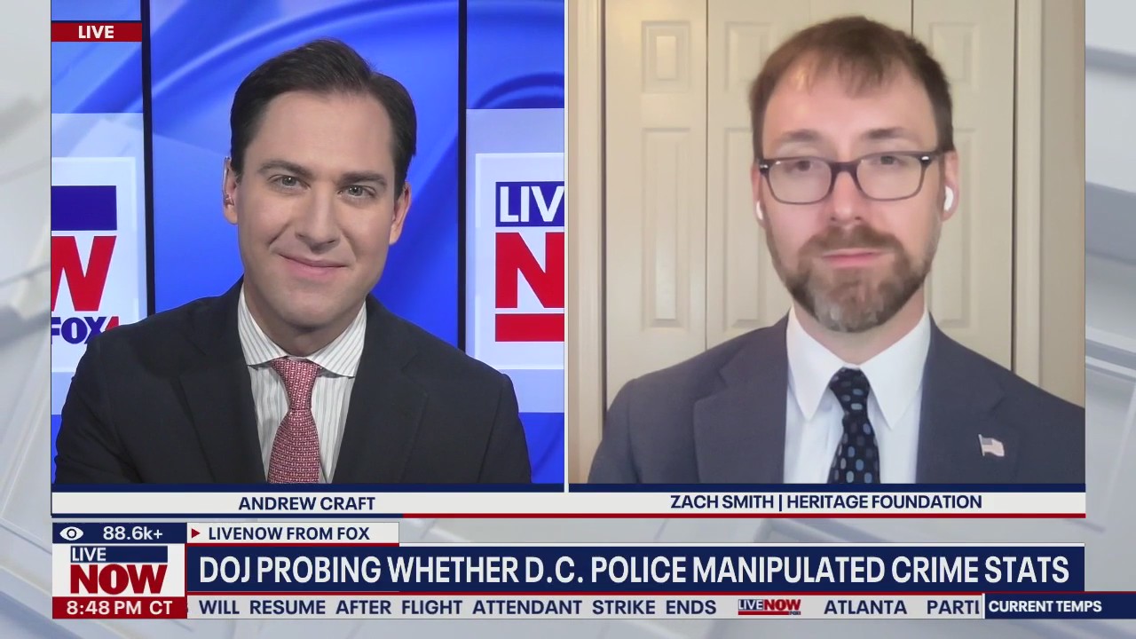 DOJ probing whether DC police manipulated crime stats