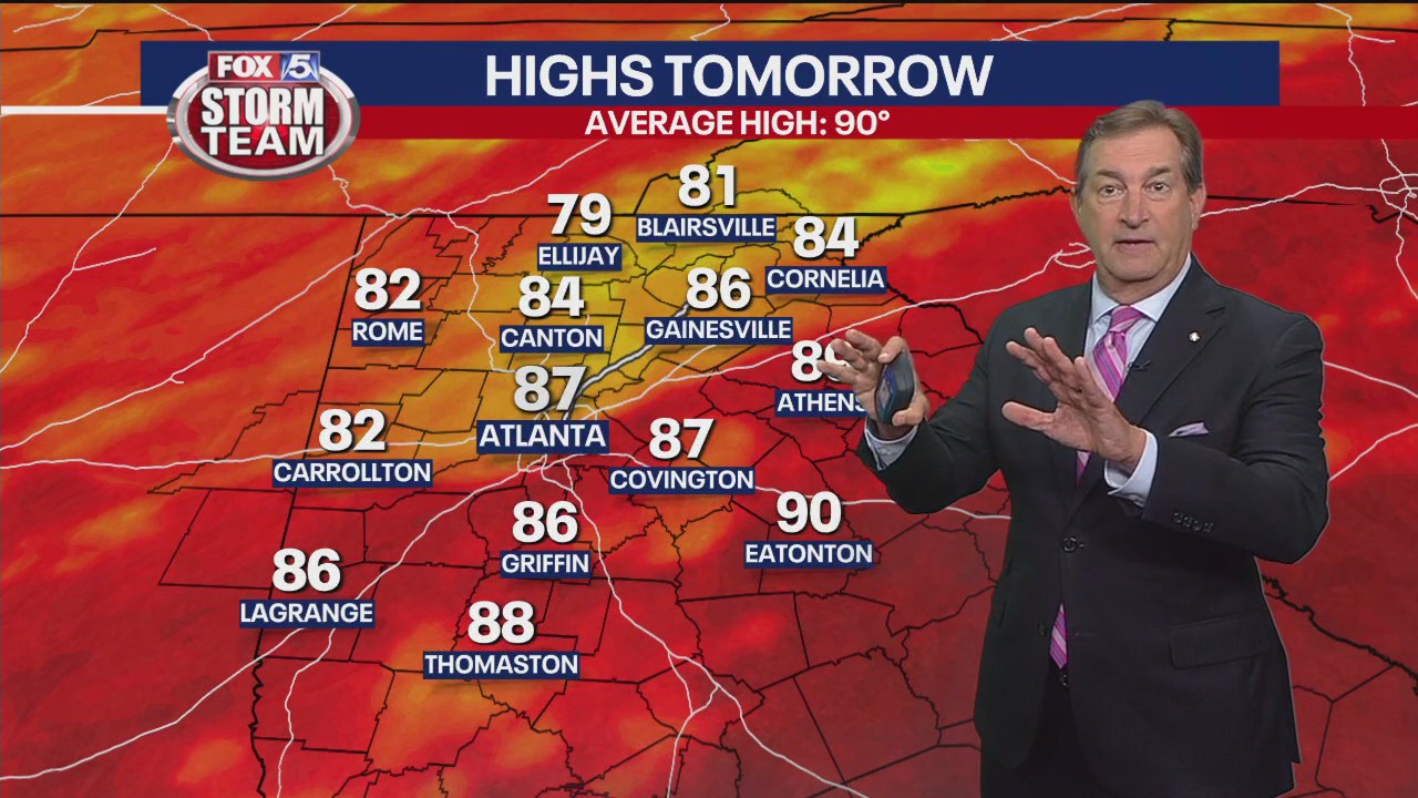 Monday evening forecast update