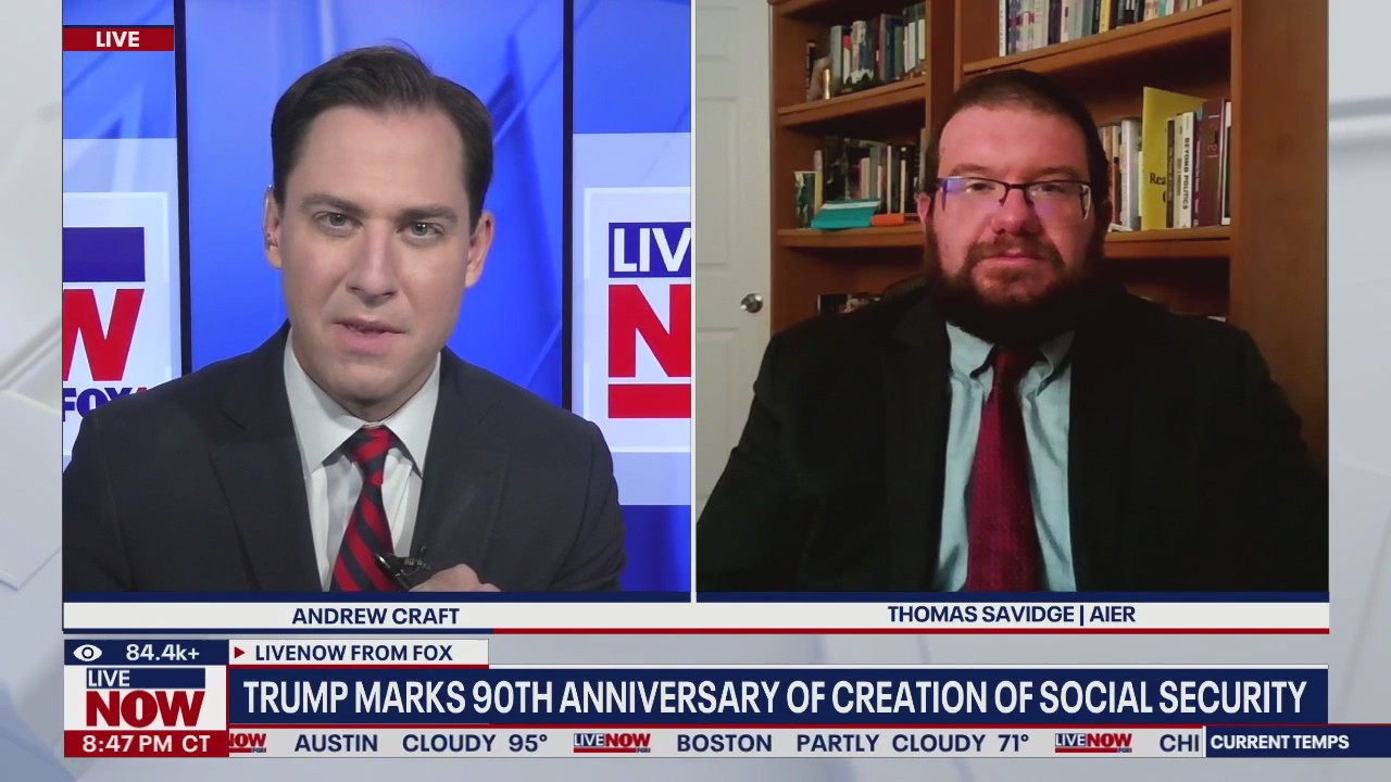 Trump marks 90th anniversary of Social Security