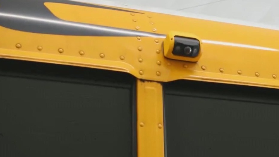 Cameras on Hall County school buses