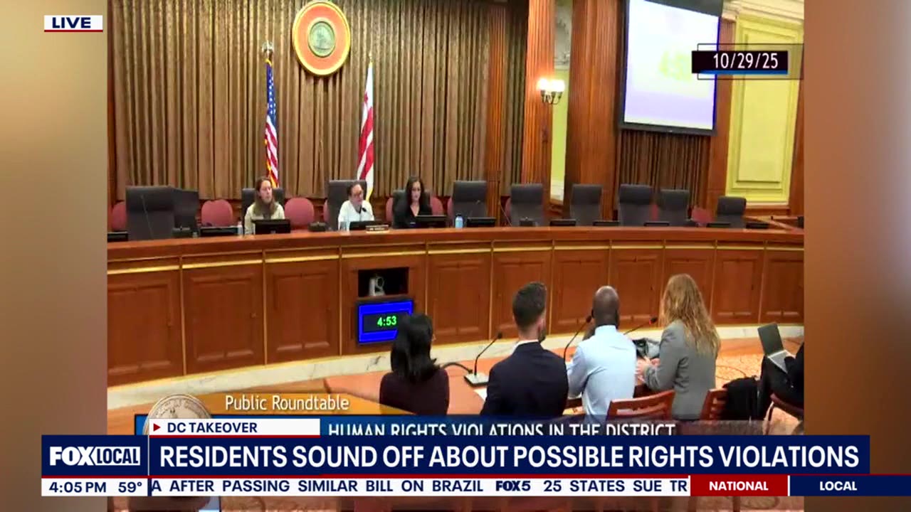 Committee hears DC residents speak out about officials possibly violating rights