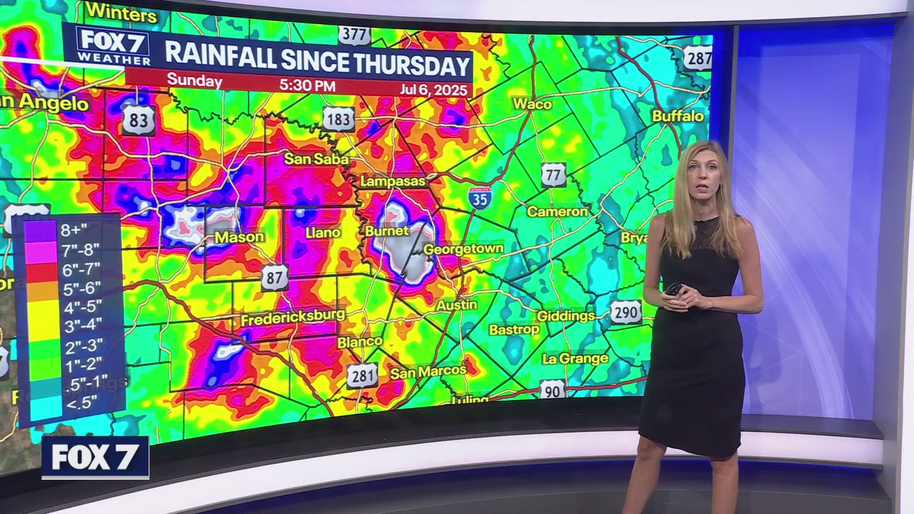 Austin weather: July 6 evening forecast