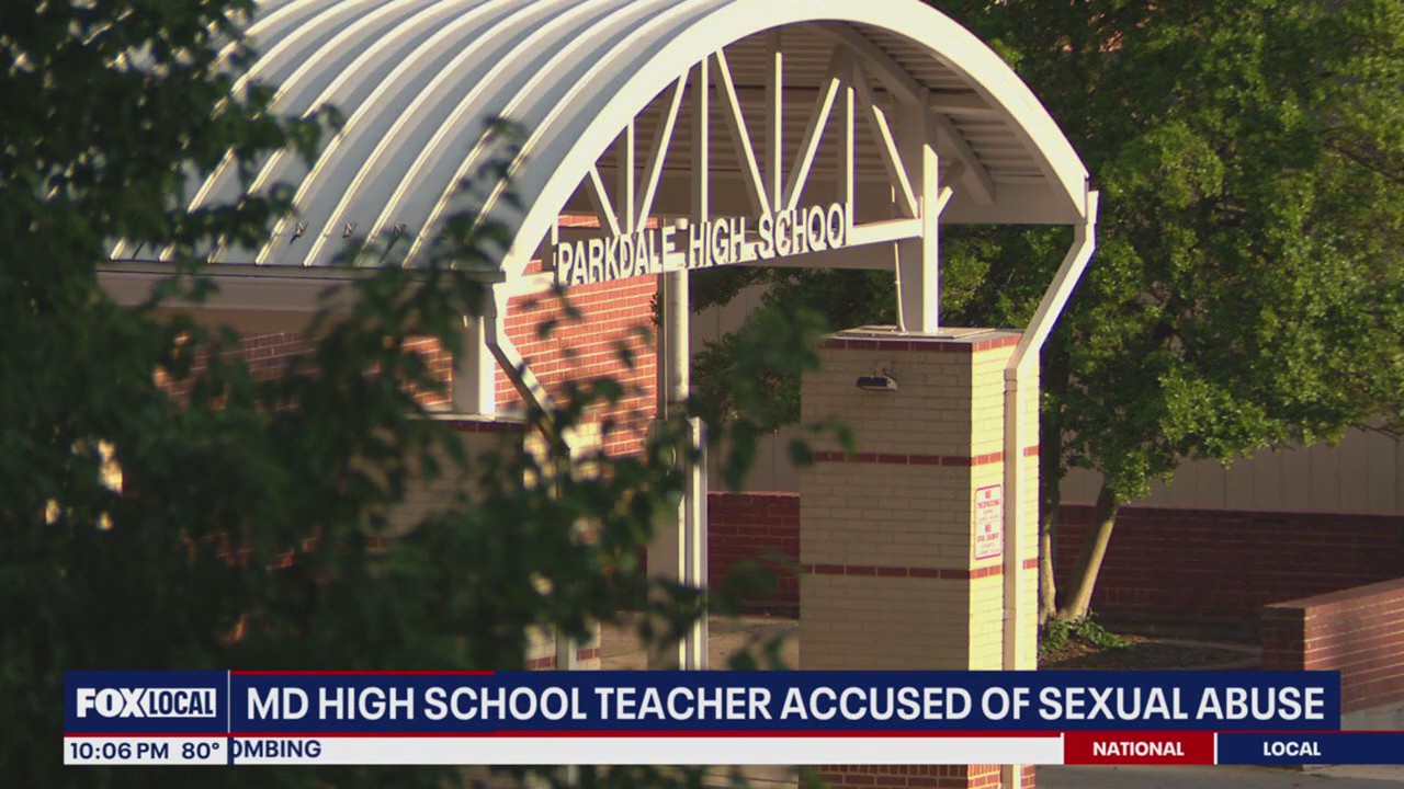 Maryland teacher indicted on multiple charges of sexual abuse