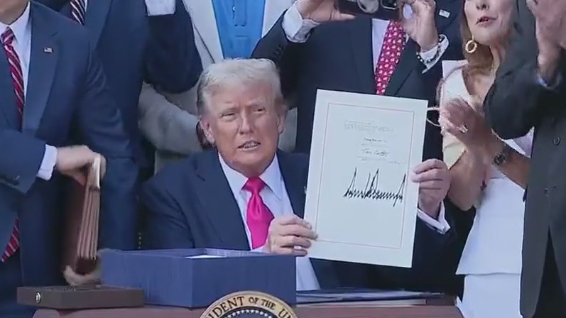 Trump signs 'big, beautiful bill' into law