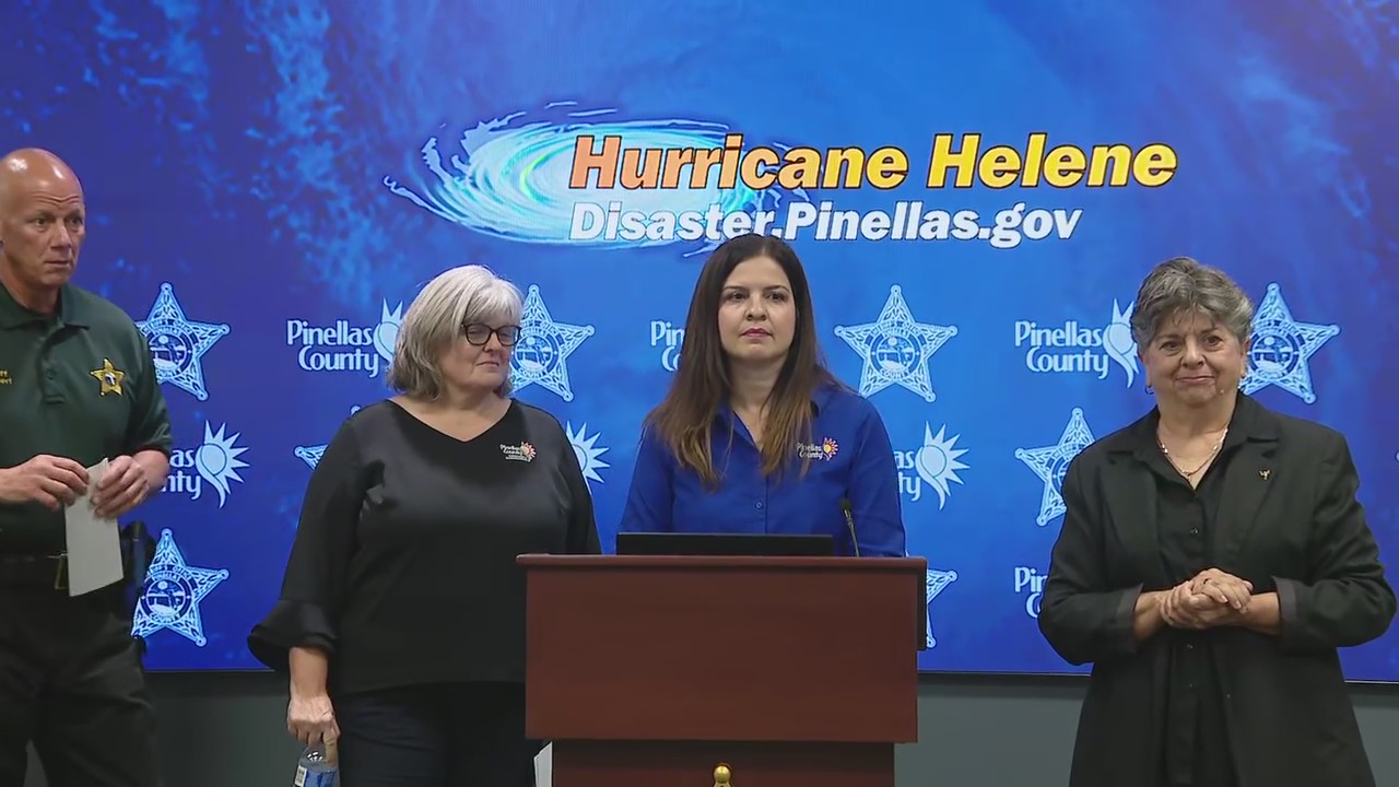 Hurricane Helene: Pinellas County provides update