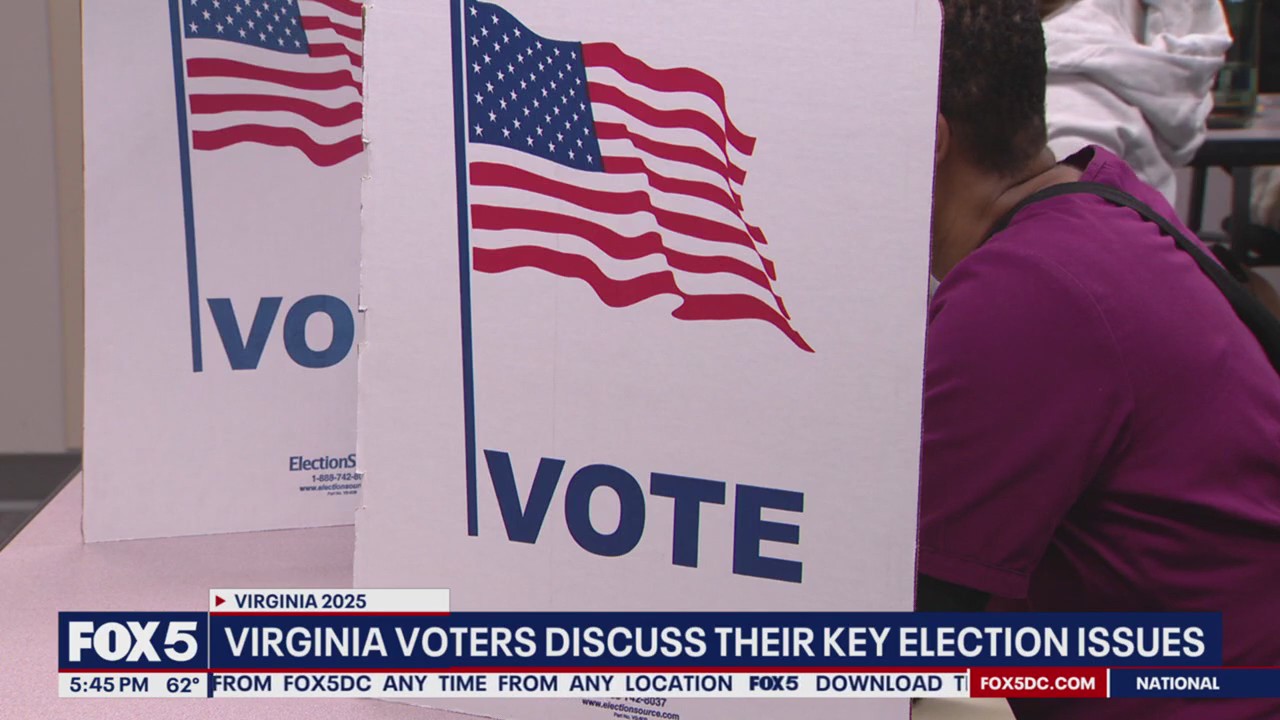 Virginia voters discuss their key election issues