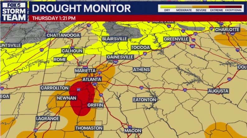Georgia needs rain: The latest drought report