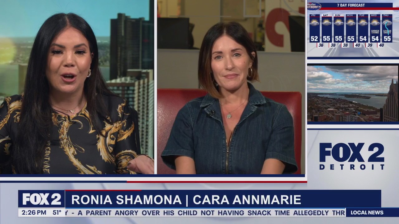 Hollywood Actress Cara AnnMarie joins Ronia Shamona to talk all about her Hollywood roles, new business and new youtube series "The RV Actress"
