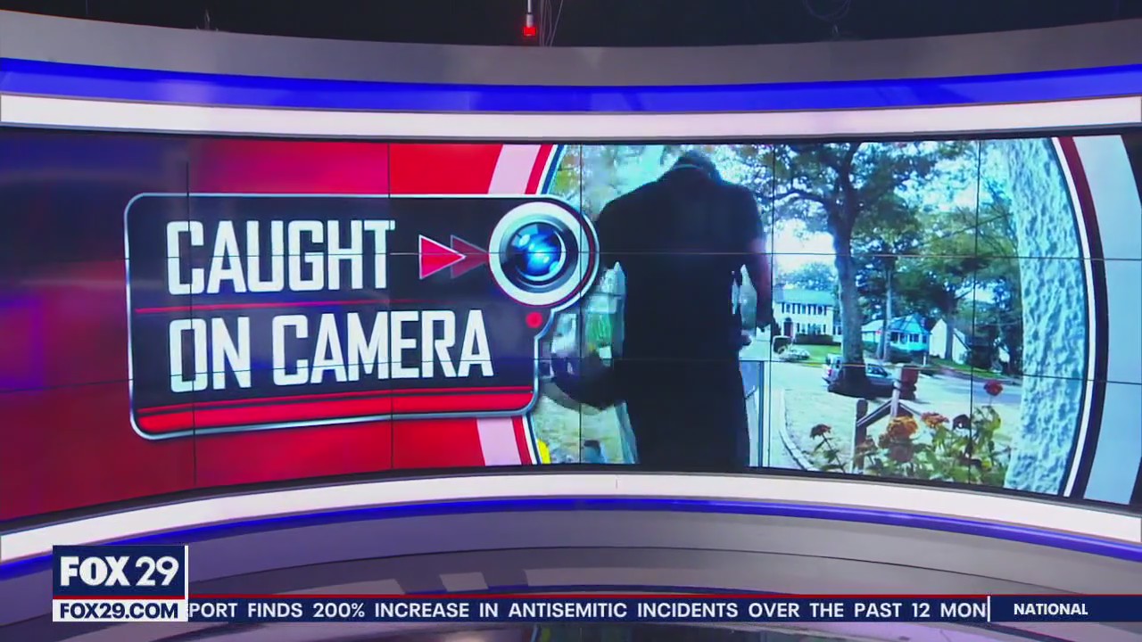 Man caught on camera walking into home to steal package