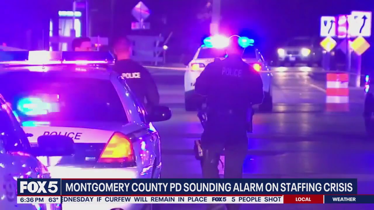 Montgomery County Police Department facing critical staffing shortage