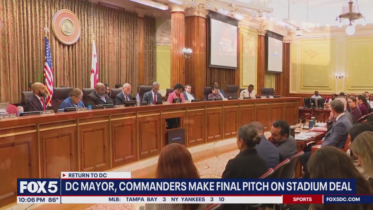 Mayor Bowser, Commanders make final pitch for RFK Stadium deal