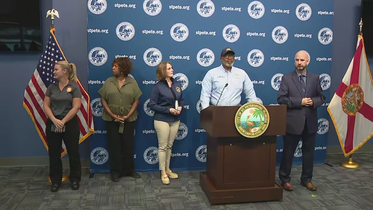 Hurricane Milton preparations: St. Petersburg update