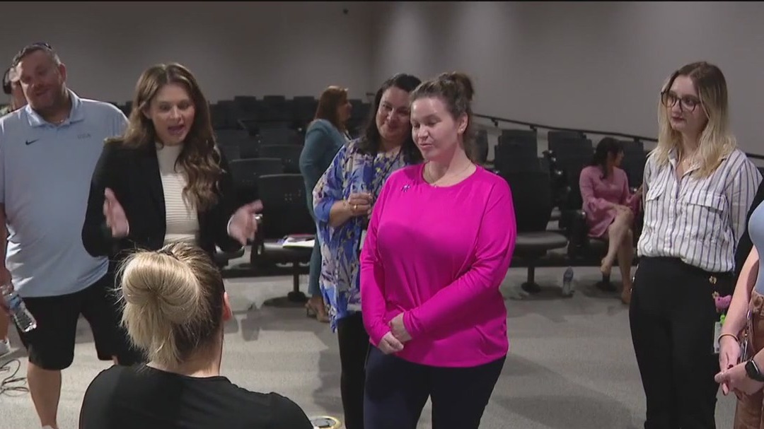 Domestic violence survivor helps victims