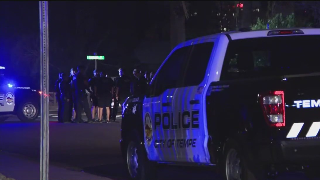 (Earlier Video) Police investigation underway in Tempe