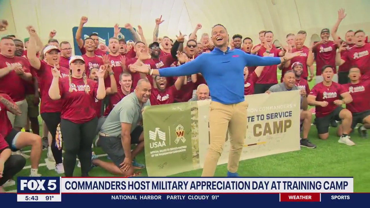 Commanders host Military Appreciation day at Camp