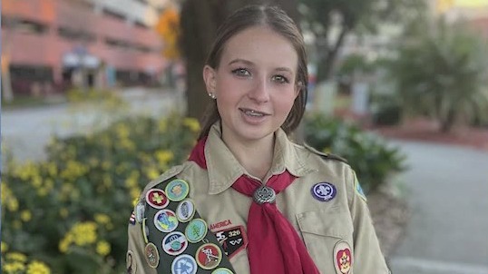 Oviedo teen beats brain cancer and earns Eagle Scout honor
