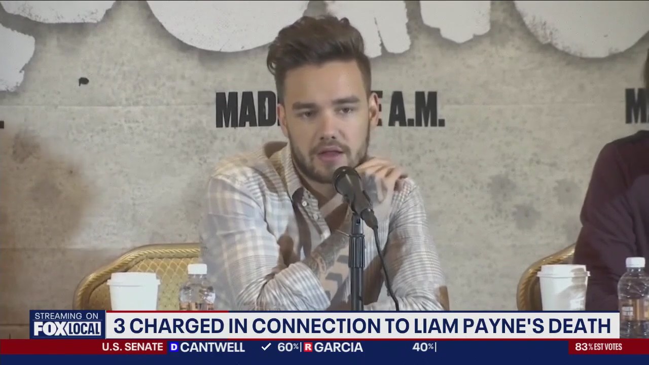 3 charged in connection to Liam Payne's death