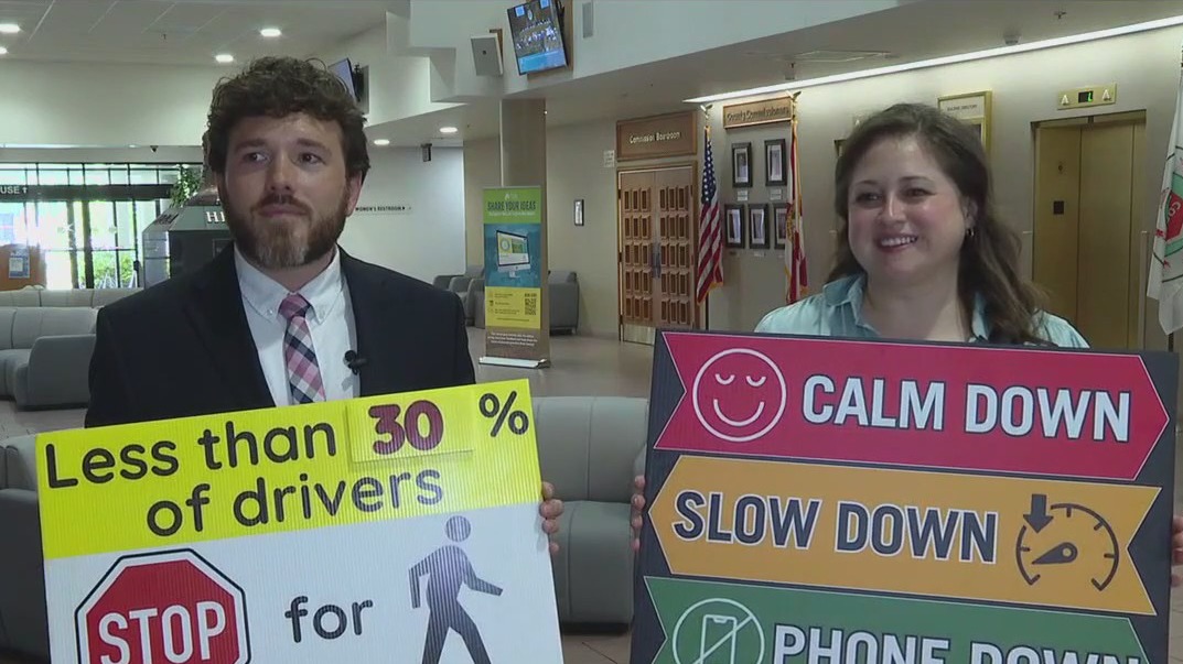 New Polk County pedestrian safety program
