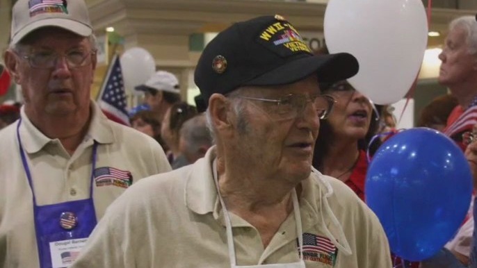 Local Marine Corps veteran turns 100