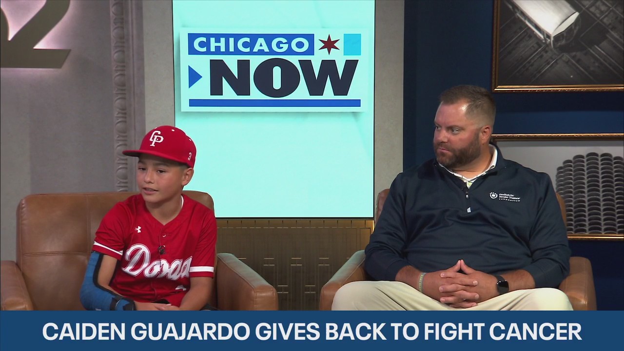 Indiana 12-year-old Caiden Guajardo gives back to fight cancer
